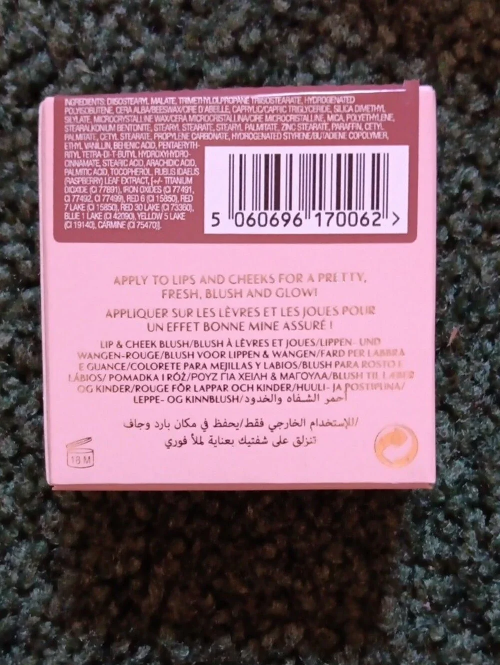 Charlotte Tilbury Pillow Talk Lip & Cheek Glow Colour Of Passion .